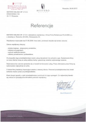 Referencje
